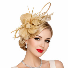Flower & Feather Fascinator