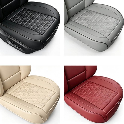 Front seat cover leather full - front,