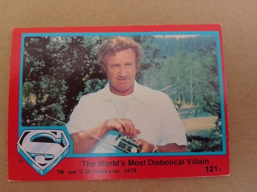 Topps vintage superman - superman, movie