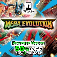 Pokemon - Mega Evolution - Reverse Holo Cards - Mega Evolution Singles