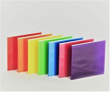 Cut size coloured - cut, acrylic