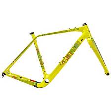 Cinelli King Zydeco Carbon Gravel Bike Frameset - 48cm Small Disc Brake Yellow