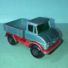 MATCHBOX “UNIMOG” MERCEDES-BENZ GREEN 70’s SUPER-FAST No.49 USED SEE PHOTOS