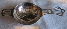 Vintage Silver Plated Tea Strainer Art Deco?