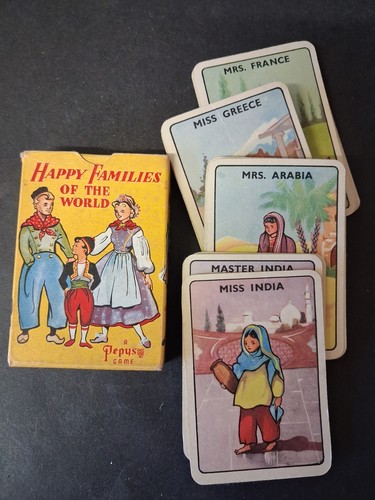 Vintage card game - card,