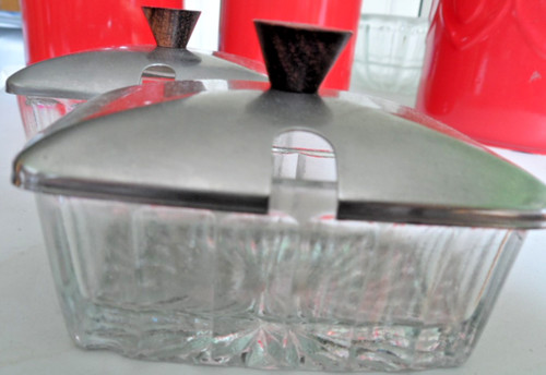 Two stainless steel - , and