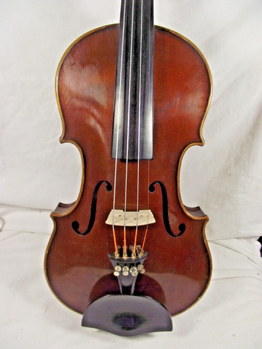 Old fullsize violin made - violin.,