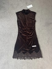 ZARA : Velvet Lace Dress 