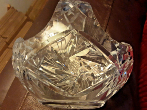 Vintage hand cut lead crystal - vintage,