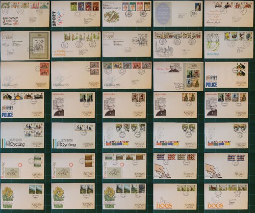 First day covers - first, 1979-1980