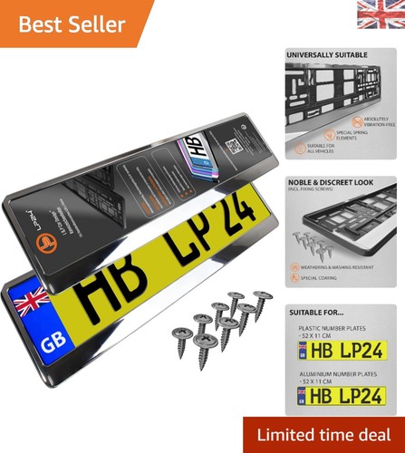 Universal license plate holder - license,