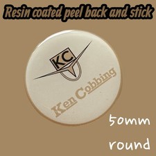 Ken cobbing resin - cobbing, badges