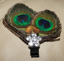 Fascinator feather clip