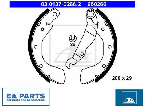 Brake shoe set for opel - shoe, astra