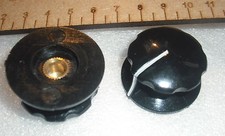 33mm Black knob mushroom