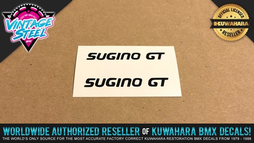 Sugino bmx crank decal - gt,
