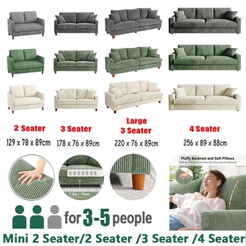 Luxury seater corduroy - luxury,