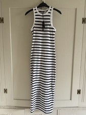 Black and White Stripe Bodycon