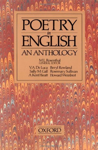 Poetry english an - poetry, english: