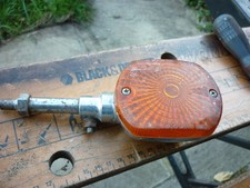 Motorcycle Indicator Lamps/Lights on Chrome 