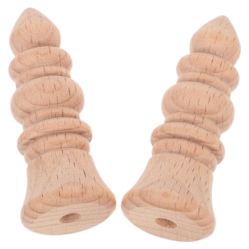 Pcs unfinished wood finial - pcs,
