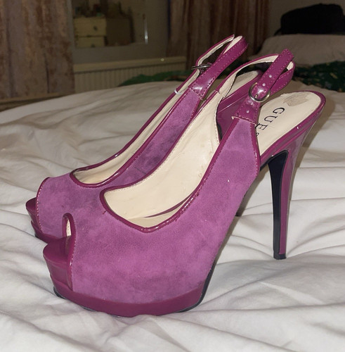 Vintage guess purple suede - guess,