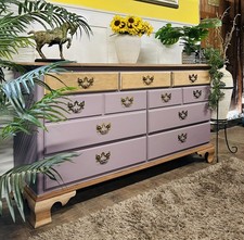 Oak wide dresser stripped - wide,