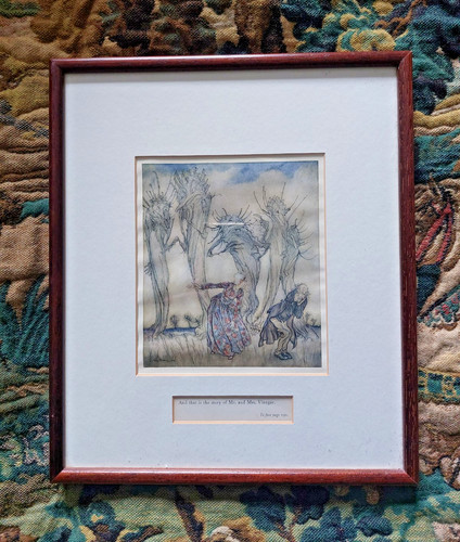 Framed and mrs vinegar - and,