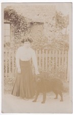 RPPC Postcard Edwardian Woman