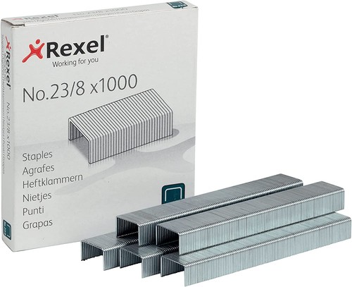 Rexel staples box - 23/8,