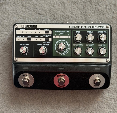 Boss 202 space echo effects - re-202,