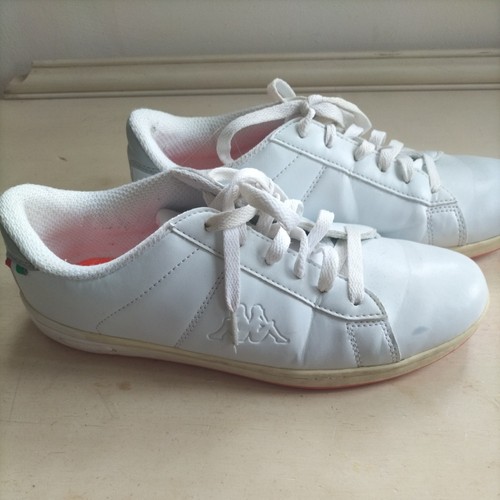 Kappa white vegan leather