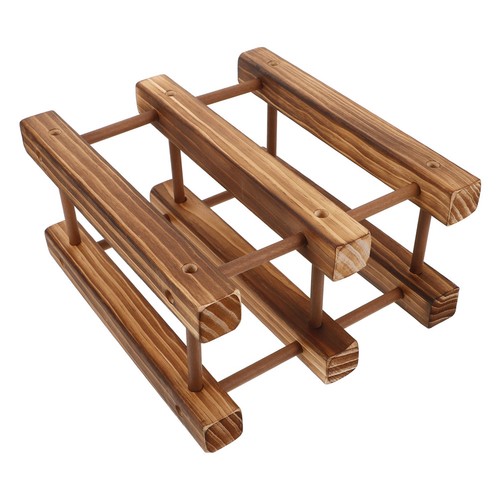 Solid wood wine holder - wine,
