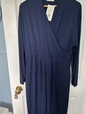 Navy Italian Wrap Front