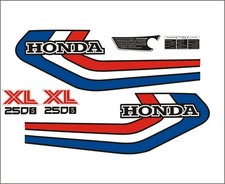 Honda XL250S Decal Kit