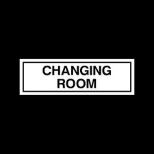 Changing Room - 60mm x 190mm -