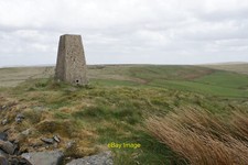 Photo 6x4 Trig point on Hog Lowe Pike Pickup Bank At 383 metres above sea c2020