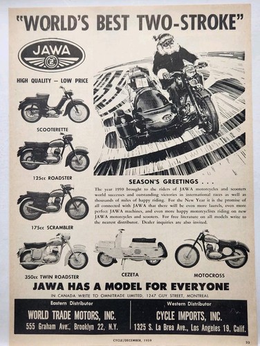 1959 jawa roadster scrambler - 1959,