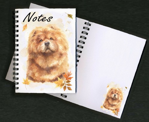 Chow dog - chow, notebook/notepad