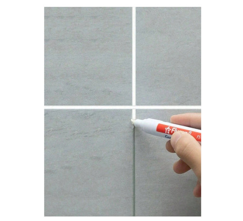 Tile grout whitening pen - grout,