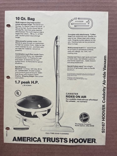 Vintage hoover canton - vintage, n.