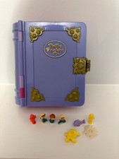 Vintage Bluebird 1995 Polly Pocket Sparkling Mermaid Light-Up Book 100% Complete