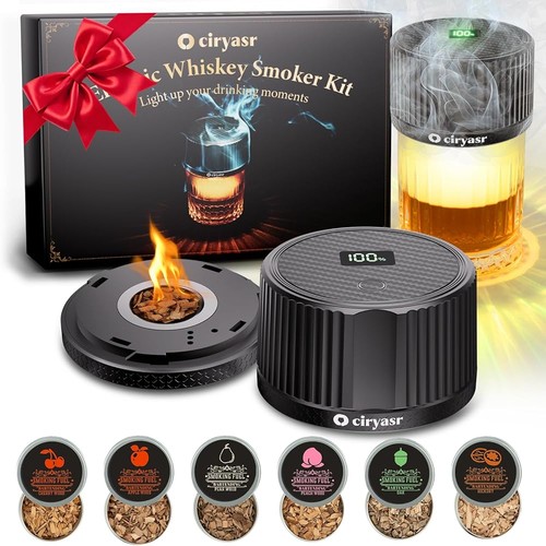 Electric whiskey smoker kit - electric,