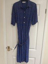 Vintage80’s Mandy Marsh England, Womens Dress Multicoloured Geometric UK Size 16