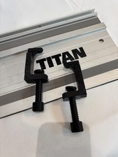 Titan  Track Saw Guide Rail G-Clamp All-In-one (PK-2) Complete!