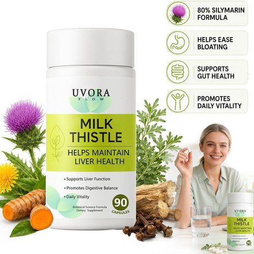 Uvora milk thistle detox - uvora,