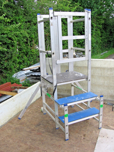 Aluminium podium steps - podium,
