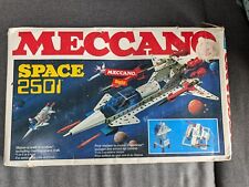 Vintage Meccano Space 2501 Set , Missing A Few Parts But Has Manual