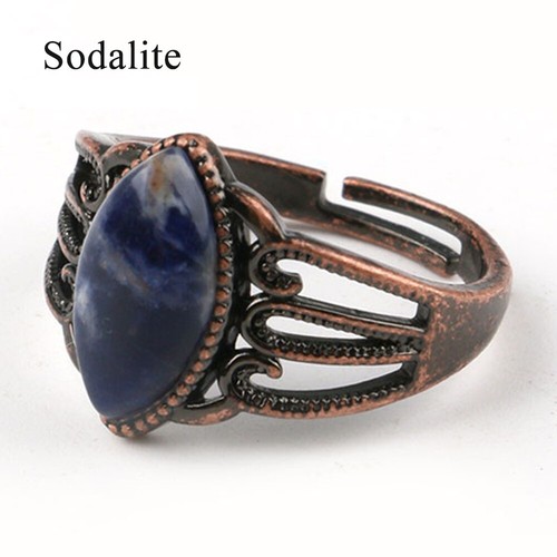 Chakra finger rings crystal - finger,