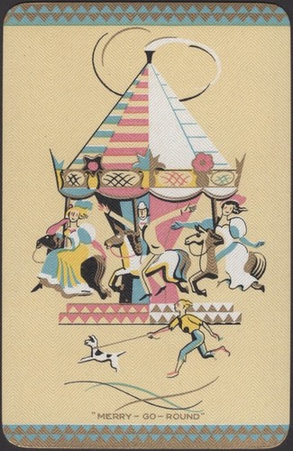 Playing cards single - card, old